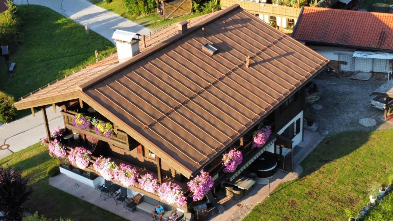 Appartamento Haus Am Duerrach Reit im Winkl Esterno foto